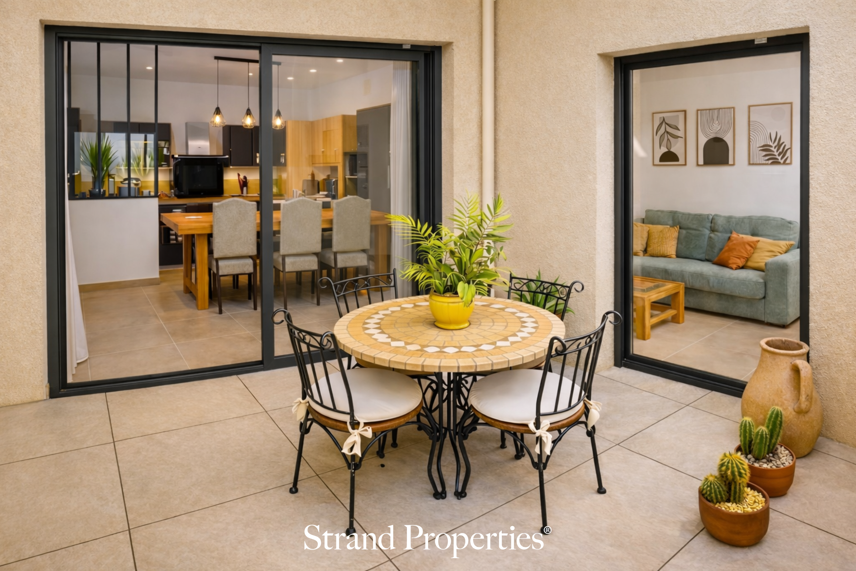 GOLFE-JUAN – Brand-New 2-Bedroom Garden Apartment, Walking Distance to the Beaches & Town Centre - GOLFE-JUAN, Vallauris