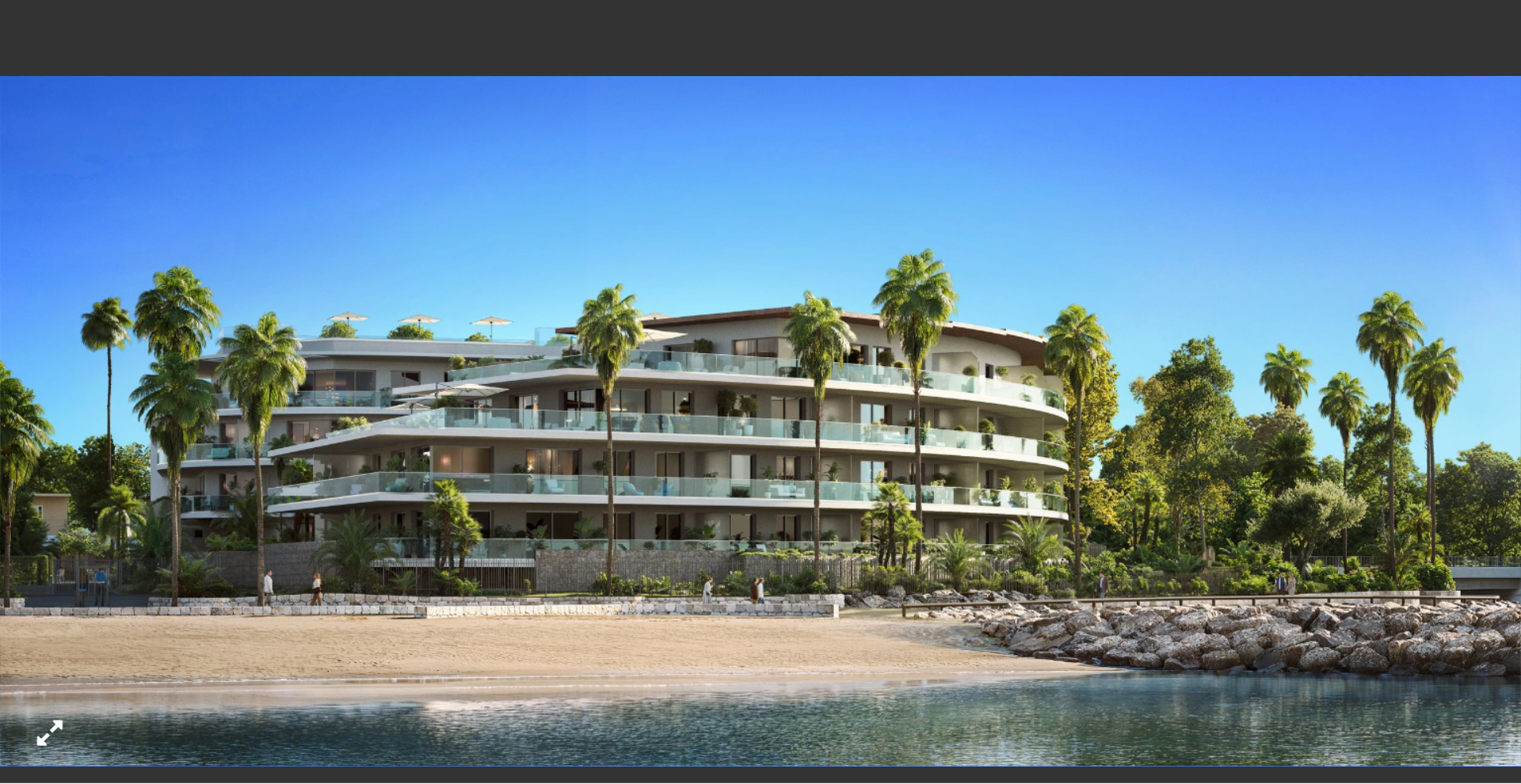 VILLENEUVE-LOUBET – Exclusive beachfront residence with rooftop pool - Nice, city centre